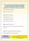 HFT 4224 EXAM  QUESTIONS AND CORRECT DETAILED ANSWERS &lpar;VERIFIED ANSWERS&rpar; &vert;&vert;ALREADY GRADED A&plus;&vert;&vert;NEWEST VERSION