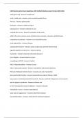 CAPA bowl practice Exam Questions with Verified Solutions Latest Version 2025-2026