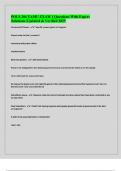 POLS 206 TAMU EXAM 1 Questions With Expert Solutions &vert;Updated & Verified 2025