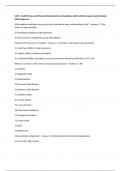 CLFP Bundled Questions and Correct Answers Graded A&plus;
