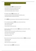 Geography NEA Questions and  Answers 