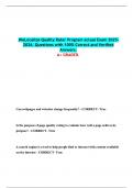  WeLocalize Quality Rater Program actual Exam 2025-2026&period; Questions with 100&percnt; Correct and Verified Answers&period; A&plus; GRADED&period;