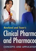 Complete Rowland and Tozer's Clinical Pharmacokinetics and Pharmacodynamics&colon; Concepts and Applications 5th Edition PDF file&period;