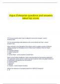 Argus Enterprise questions and answers  latest top score&period;
