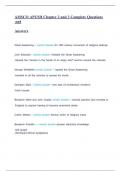 AMSCO APUSH Chapter 2 and 3 Complete Questions and  Answers 