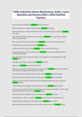 CWEA Collections System Maintenance&comma; Grade 1 Exam Questions and Answers &lpar;2024 &sol; 2025&rpar; &lpar;Verified Answers&rpar;
