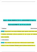 WGU - D426&colon; Objective Assessment&semi; Questions and Answers 100&percnt; Correct 2025