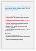 OHIO PTA JURISPRUDENCE EXAM NEWEST 2025&sol;2026 ACTUAL  EXAM COMPLETE 200 QUESTIONS AND CORRECT DETAILED  ANSWERS &lpar;VERIFIED ANSWERS&rpar;