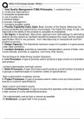WGU C215 Q Bank For CPHQ Practice Questions And Answers