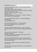 NUR 242 Med Surg Exam 2 Questions and Answers