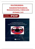 Solution Manual - Computational Fluid Dynamics for Mechanical Engineering&comma; 1st Edition by George Qin&comma; All 1-8 Chapters Covered &comma;Latest Edition