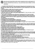 2025 HESI EXIT RN V1&comma; V2&comma; V3&comma; V4&comma; V5&comma; V6&comma; V7&comma; EXAM WITH NGN QUESTIONS AND ANSWERS&comma; 100&percnt; VERIFIED NEWEST VERSION