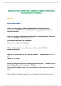 NSG 318 PACKAGED EXAMS&excl;&excl;