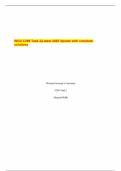  WGU C205 Task 2&vert;Latest 2025 Update with complete solutions