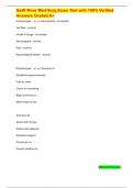 Swift River Med-Surg Exam Test with 100&percnt; Verified Answers Graded A&plus;