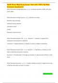 Swift River Med-Surg Exam Test with 100&percnt; Verified Answers Graded A&plus;