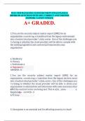 WGU C838 MANAGING CLOUD SECURITY FINAL EXAM OA 2025-2026&period; 100 QUESTIONS WITH 100&percnt; CORRECT AND VERIFIED ANSWERS&period;  LATEST UPDATE&period; A&plus; GRADED&period;