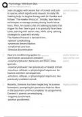 Psychology 1000 Exam 2 and 3 with questions and answers&vert;A GRADE ONLY&vert;UPDATED 2025 VERSION