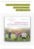 TEST BANK For Essentials of Pediatric Nursing 4th Edition By Kyle Carman&comma; Verified Chapters 1 - 29 &comma; Complete Newest Version   ISBN&colon; 9781975139841  