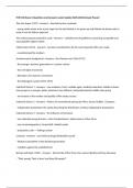 FMS 100 Exam 2 Questions and Answers Latest Update 2025-2026 Already Passed 