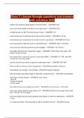 Class F License Georgia questions and answers with solutions 2025