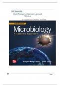 TEST BANK - Microbiology&colon; A Systems Approach 7th Edition&lpar; Marjorie Kelly Cowan&comma;2023 &rpar;&comma;Newest Edition  ISBN&colon; 9781260451191  