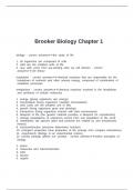 Brooker Biology Chapter 1