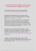 FEX SEATTLE STUDY GUIDE &lpar;ACTUAL 2025&rpar;  WITH COMPLETE VERIFIED SOLUTIONS
