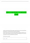 WGU C190 INTRODUCTION TO BIOLOGY MODULE 5&comma; 6&comma; 7 QUESTIONS WITH COMPLETE ANSWERS