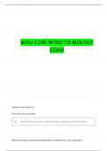 WGU C190 INTRODUCTION TO BIOLOGY UNIT 1 MODULES 1 2 & 3 QUESTIONS WITH COMPLETE ANSWERS