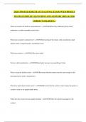  2025 UPDATED &vert;EDF2720 ACTUAL FINAL EXAM&vert; WITH MOSTLY TESTED COMPLETE QUESTIONS AND ANSWERS &vert;100&percnt; RATED CORRECT &vert;GRADED A&plus;