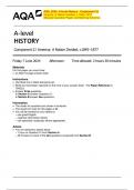 AQA&lowbar;2024&colon; A-level History - Component 2J  America&colon; A Nation Divided&comma; c&period;1845&ndash;1877  &lpar;Merged Question Paper and Marking Scheme&rpar; 