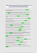 CWEA Collections System Maintenance&comma; Grade 1 and 2 Exam Questions and Answers &lpar;2024 &sol; 2025&rpar; &lpar;Verified Answers&rpar;