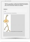 BIOD 152 A & PEXAM QUESTIONS AND ANSWERS &vert; BIOD 152 ESSENTIAL HUMAN ANATOMY II EXAM 2025- PORTAGE LEARNING &lpar;PACKAGE DEAL&rpar;