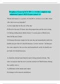 Prophecy General ICU RN A v1with complete top solutions Latest 2025 Exam &vert;rated A&plus;