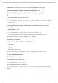 CHEM 335 - Exam 3 Questions and Answers Latest Update 2025-2026 Already Passed 
