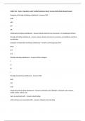 CHEM 334 - Exam 2 Questions with Verified Solutions Latest Version 2025-2026 Already Passed 