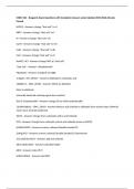 CHEM 334 - Reagents Exam Questions with Complete Answers Latest Update 2025-2026 Already Passed 