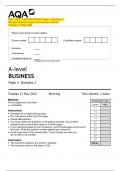 2024&lowbar;AQA&colon; A-level BUSINESS Paper 2 Business 2   &lpar;Merged Question paper and marking scheme&rpar; 
