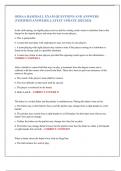 OHSAA BASEBALL EXAM QUESTIONS AND ANSWERS  &lpar;VERIFIED ANSWERS&rpar; LATEST UPDATE 2025&sol;2026