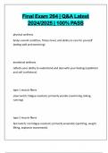 Final Exam 264 &vert; Q&A Latest 2024&sol;2025 &vert; 100&percnt; PASS