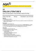 2024&lowbar;AQA&colon; AS ENGLISH LITERATURE B Paper 2B Literary Genres&colon; Prose and Poetry&colon;  Aspects of Comedy &lpar;merged Question paper and marking scheme&rpar;&colon; Friday 24 May 2024&period;  AS  ENGLISH LITERATURE B 