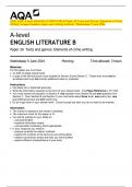 2024&lowbar;AQA&colon; A-level ENGLISH LITERATURE B Paper 2A Texts and Genres&colon; Elements of Crime  Writing &lpar;merged Question paper and marking scheme&rpar;&colon; Wednesday 5 June 2024  A-level  ENGLISH LITERATURE B 
