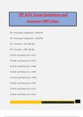 787 KSV Exam Questions and Answers 100&percnt; Pass