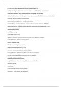 ATI CBC level 3 Exam Questions with Correct Answers Graded A&plus;
