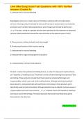 Liver &lpar;Med Surg&rpar; Exam Test Questions with 100&percnt; Verified Answers Graded A&plus;
