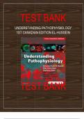 Test Bank for Understanding Pathophysiology&comma; 1st Canadian Edition by El-Hussein and Power-Kean all chapters 1-42