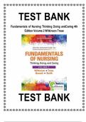 Test Bank For Fundamentals of Nursing &lpar;Two Volume Set&rpar; with Davis Advantage & Davis Edge 4th Edition by Judith M Wilkinson &vert; 9780803676909 &vert;2020&sol;2021 &vert; Chapter 1-46 &vert; All Chapters with Answers and Rationals