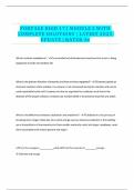 PORTAGE BIOD 171 MODULE 2 WITH COMPLETE SOLUTIONS &vert; LATEST 2025 UPDATE &vert; RATED A&plus;
