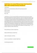 Swift River 2&period;0&colon; Linda Pittmon Exam Test Questions With 100&percnt; Verified Answers Graded A&plus;